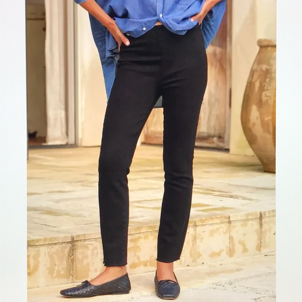 Frank & Eileen Derry Illusion denim pull on pant 26